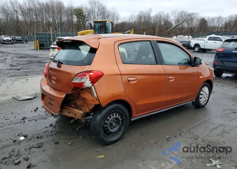 2017 Mitsubishi Mirage Es from USA, damaged, VIN ML32A3HJ9HH002737
